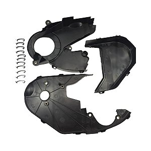 Kit Capa Correia Dentada - Golf 1.6 8v 2001 a 2014 - Com Trava