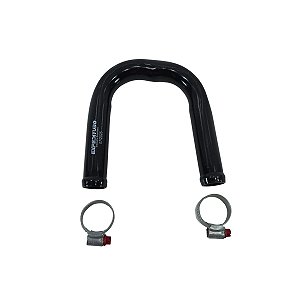 Kit Tubo Conexão Saida Ferro Isolador Ar Quente