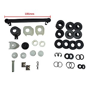 Kit Reparo Trambulador Liame 191mm Montana 1.4 / 1.6 / 1.8 2004 a 2006