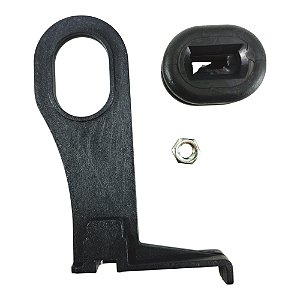 Kit Suporte Radiador Superior Siena Fase 1 1.0 8v Motor Fire 2004 a 2006