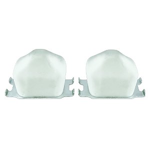 2 Batente Suspensão Traseira S10 2.4 8v - 2.5/2.8 16v após 2012...