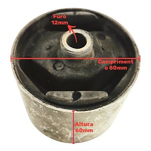 Refil Bucha Coxim Câmbio Elantra 80x60x12mm