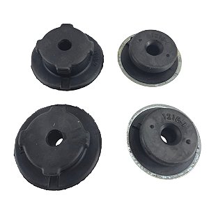 2 Kit Batente Traseiro Superior Yaris após 2018...