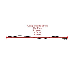 Sonda Lambda Pós Fox 1.6 8v 2003 a 2014