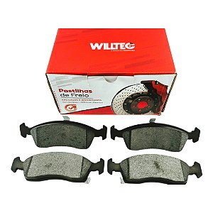 Jogo Pastilha Freio Dianteiro Cobalt 1.4/1.8 8v 2012 a 2016