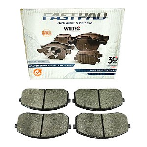 Jogo Pastilha Freio Dianteiro Kia Niro 1.6 16v - Kappa após 2022... - Cerâmica