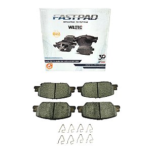 Jogo Pastilha Freio Traseiro CRV 1.5 16v - VTC Turbo Após 2018... - Cerâmica