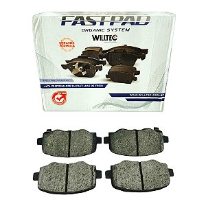 Jogo Pastilha Freio Traseiro Commander 2.0 16v 2021 a 2024 - Cerâmica