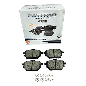 Jogo Pastilha Freio Traseiro Corolla 2.0 16v - ALTIS / GLi / XEi após 2020... - Cerâmica