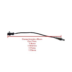 Sonda Lambda Pré Catalisador Meriva 1.4 8v após 2006...