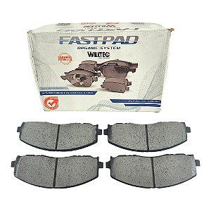 Jogo Pastilha Freio Dianteiro Wrangler 2.0 T-GDi / 2.2 Multijet II 3.6 após 2017... - Cerâmica