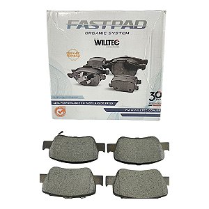 Jogo Pastilha Freio Traseiro Corolla 2.0 16v - GLi 2019 a 2026 - Cerâmica