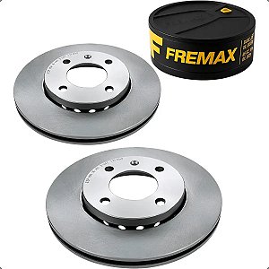 Par Disco Freio Dianteiro Ventilado Gol G5 1.0/1.6 8v 2008 a 2014