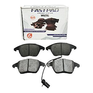 Jogo Pastilha Freio Dianteiro Audi A4 3.2 24v FSi - Quattro 2008 a 2012 - Cerâmica