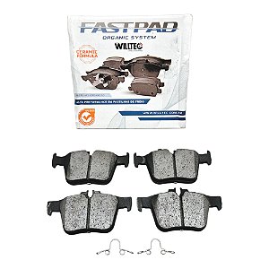 Jogo Pastilha Freio Traseiro C-Class C300 2.0 16v 2016 a 2021 - Cerâmica