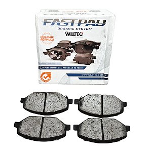 Jogo Pastilha Freio Dianteiro Spin 1.8 8v - LS / LT / LTZ / Activ / Advantage 2017 a 2020 - Cerâmica