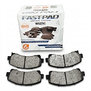 Jogo Pastilha Freio Dianteiro Trailblazer 3.6 24v V6 2012 a 2016 - Cerâmica