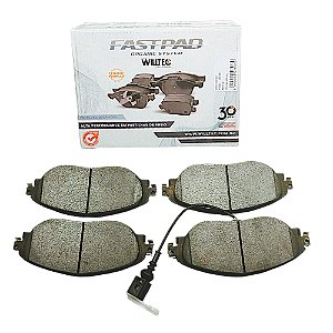 Jogo Pastilha Freio Dianteiro Passat 3.6 24v FSi 4 Motion após 2011...- Cerâmica