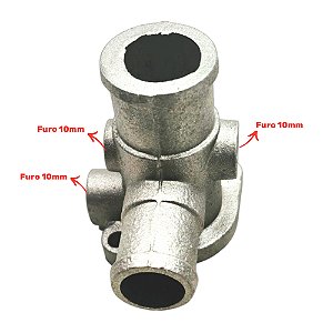 Flange Entrada Dágua ao Cabeçote Apollo 1.8 8v AP 1990 a 1992