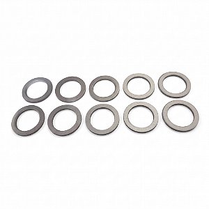 10 Anel Vedação Bujão Carter Óleo Motor Chery Tiggo 2 - 16x22mm Aluminio