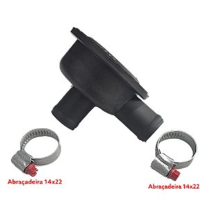 Antichama Óleo Motor F1000 3.9/4.3 MWM - 4x4 - C/Abraçadeiras