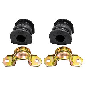 Par Kit Bucha Estabilizador Dianteiro Versa 1.0 12v - 1.6 16v 2011 a 2020 - 20mm