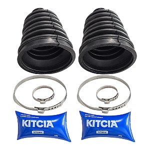 Par Kit Coifa Homocinética Lado Roda Kangoo 2000 a 2018