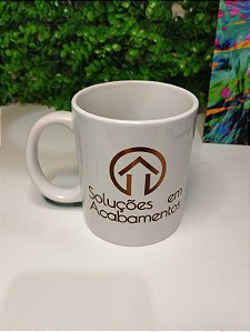 Caneca de ceramica 375ml personalizada