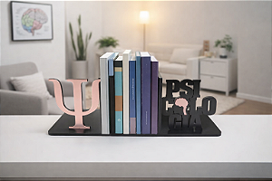 Aparador de Livro Personalizado Símbolo Psicologia