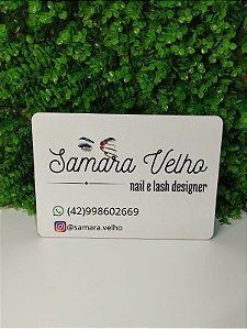 Placa de Porta Personalizado Colorido