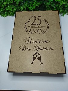 Kit Taça com chocolate Ferrero Rocher Personalizados a laser
