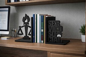 Aparador de Livro simbolo Serviço Social (Fazemos qualquer profissão)