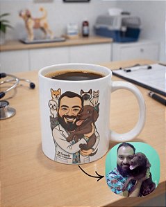 Caneca de Cerâmica Personalizada com Logomarca ou Caricatura