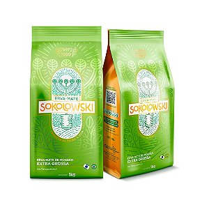 Erva-mate Sokolowski Moagem Extra Grossa 1kg