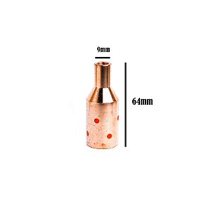 PONTEIRA ÚNICA / BOCAL UNICO REBAIXADO 9MM X 66MM (MOD. ME618 OXIMIG)
