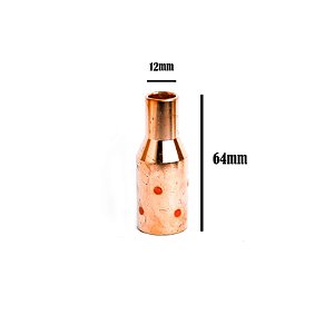 PONTEIRA ÚNICA / BOCAL UNICO REBAIXADO 12MM X 66MM (MOD. ME619 OXIMIG)