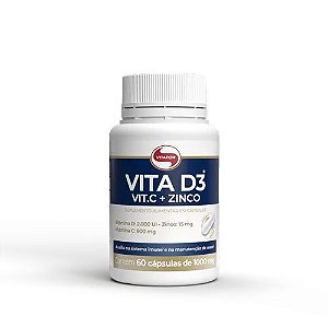 VITA D3 + C + ZINCO 60cps - Vitafor