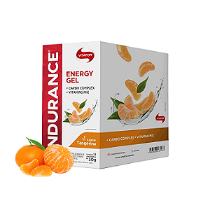Endurance Energy Gel 12 Sachês (30g cada) TANGERINA - Vitafor