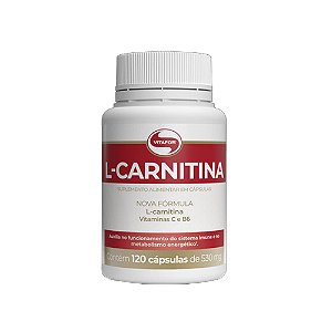 L-Carnitina 120 Cápsulas - Vitafor