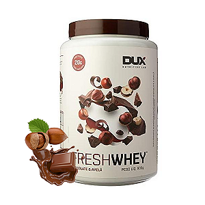 FreshWhey Dux CHOCOLATE E AVELÃ 900g - Dux Nutrition