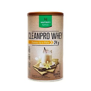 Cleanpro Whey 450g - BAUNILHA- Nutrify