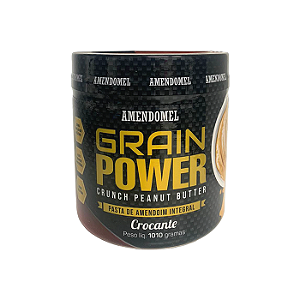 Pasta de Amendoim Crocante 1kg - Grain Power