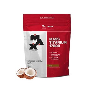 Hipercalórico Mass 17500 3kg COCO - Max Titanium