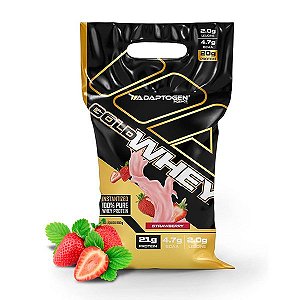Gold Whey Strawberry 900g Bag - Adaptogen