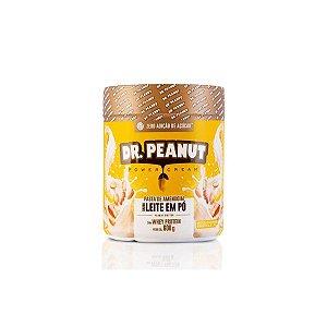 Pasta de Amendoim Dr Peanut 600g LEITE EM PÓ