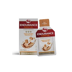 Endurance Energy Gel 12 Sachês (30g cada) PAÇOCA- Vitafor