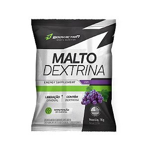Malto Dextrina BodyAction Uva 1kg