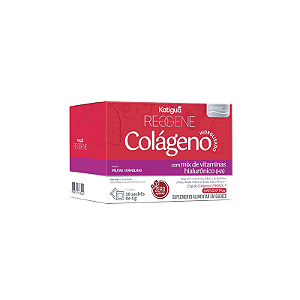 Colágeno Verisol + Hialurônico Frutas Vermelhas 30 sachês x 5g - Katiguá