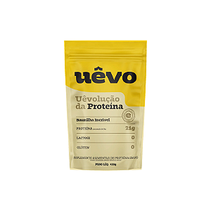 PROTEINA EM PÓ UÊVO BAUNILHA 420G - ALBUMINA