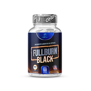 Termogênico FullBurn BLACK 60cps - OneFull®